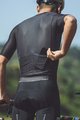 MONTON Cyklistický dres s krátkým rukávem - PRO CARBONFIBER - černá