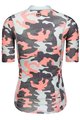 MONTON Cyklistický dres s krátkým rukávem - PRO CAMOUSHIELD LADY - růžová/zelená/šedá