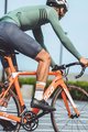 MONTON Cyklistické kalhoty krátké s laclem - SKULL - šedá