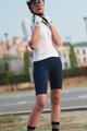 MONTON Cyklistické kalhoty krátké s laclem - PRO SPEEDA LADY - modrá