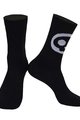 MONTON Cyklistické ponožky klasické - SKULL - černá