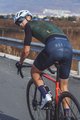 MONTON Cyklistický dres s krátkým rukávem - TRAVELER EVO - černá/zelená/modrá