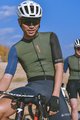 MONTON Cyklistický dres s krátkým rukávem - TRAVELER EVO - černá/zelená/modrá