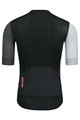 MONTON Cyklistický dres s krátkým rukávem - TRAVELER EVO - šedá/černá/bílá