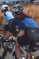 MONTON Cyklistický dres s krátkým rukávem - TRAVELER EVO LADY - černá/modrá/fialová