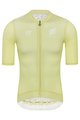 MONTON Cyklistický dres s krátkým rukávem - SKULL III - žlutá/bílá