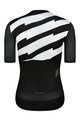 MONTON Cyklistický dres s krátkým rukávem - SKULL III LADY - bílá/černá
