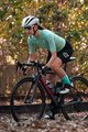 MONTON Cyklistický dres s krátkým rukávem - SKULL III LADY - zelená/bílá