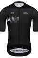 MONTON Cyklistický dres s krátkým rukávem - SKULL THUNDER - černá