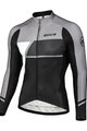 MONTON Cyklistický dres s dlouhým rukávem zimní - SIMPO WINTER - šedá/černá