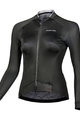 MONTON Cyklistický dres s dlouhým rukávem letní - YEIYO LADY SUMMER - černá