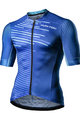MONTON Cyklistický dres s krátkým rukávem - METEOR - modrá