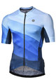 MONTON Cyklistický dres s krátkým rukávem - ZAWA - modrá
