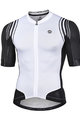 MONTON Cyklistický dres s krátkým rukávem - SUNYI - černá/bílá