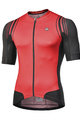 MONTON Cyklistický dres s krátkým rukávem - SUNYI - červená/černá