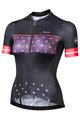 MONTON Cyklistický dres s krátkým rukávem - MOUNTAIN TOP LADY - černá