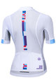 MONTON Cyklistický dres s krátkým rukávem - MONDRIAN LADY - bílá