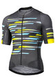MONTON Cyklistický dres s krátkým rukávem - SCIA - modrá/žlutá