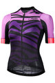 MONTON Cyklistický dres s krátkým rukávem - FURIOUS WAVES LADY - fialová
