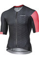 MONTON Cyklistický dres s krátkým rukávem - EAGOL - červená/černá