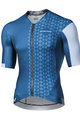 MONTON Cyklistický dres s krátkým rukávem - EAGOL - modrá/šedá