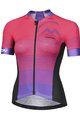 MONTON Cyklistický dres s krátkým rukávem - ALANYA LADY - fialová/červená