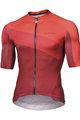 MONTON Cyklistický dres s krátkým rukávem - ADMIRAL - červená