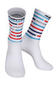 MONTON Cyklistické ponožky klasické - SUSTAR - bílá