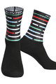 MONTON Cyklistické ponožky klasické - SUSTAR - černá/zelená