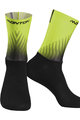 Monton Cyklistické ponožky klasické - HOWAIN 2 - černá/zelená