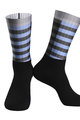 MONTON Cyklistické ponožky klasické - HOSOUND - černá/šedá