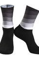 MONTON Cyklistické ponožky klasické - SUNGLOW - šedá/černá