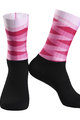 MONTON Cyklistické ponožky klasické - SILVERYO - růžová