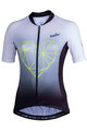 NALINI Cyklistický dres s krátkým rukávem - AIS CHIC 2.0 LADY - šedá/černá
