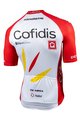 NALINI Cyklistický dres s krátkým rukávem - COFIDIS 2020 - červená/bílá