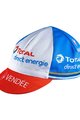 NALINI Cyklistická čepice - DIRECT ENERGIE 2020 - červená/bílá/modrá