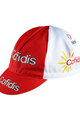 NALINI Cyklistická čepice - COFIDIS 2021 - červená/bílá/modrá