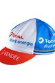NALINI Cyklistická čepice - DIRECT ENERGIE 2021 - modrá/bílá/červená