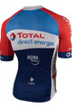 NALINI Cyklistický dres s krátkým rukávem - DIRECT ENERGIE 2021 - červená/modrá/bílá