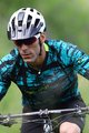 NALINI Cyklistický dres s dlouhým rukávem letní - AIS HILL MTB - černá/zelená
