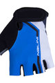 NALINI Cyklistické rukavice krátkoprsté - AIS SALITA  - bílá/modrá/černá