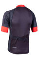 NALINI Cyklistický dres s krátkým rukávem - AIS VELOCITA 2.0 - černá/červená