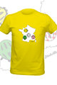 NU. BY HOLOKOLO Cyklistické triko s krátkým rukávem - VICTORIOUS - žlutá
