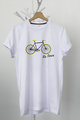 NU. BY HOLOKOLO Cyklistické triko s krátkým rukávem - LE TOUR LEMON - bílá