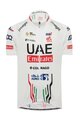 PISSEI Cyklistický dres s krátkým rukávem - UAE TEAM EMIRATES 2024 KIDS - černá/bílá/červená