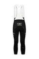 PISSEI Cyklistické kalhoty dlouhé s laclem - UAE TEAM EMIRATES 23 - černá