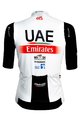 PISSEI Cyklistický dres s krátkým rukávem - UAE TEAM EMIRATES 23 - bílá/černá/červená