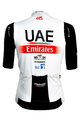 PISSEI Cyklistický dres s krátkým rukávem - UAE TEAM EMIRATES 23 - bílá/červená/černá