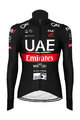 PISSEI Cyklistický dres s dlouhým rukávem zimní - UAE TEAM EMIRATES 23 - černá/červená/bílá