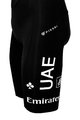 PISSEI Cyklistické kalhoty krátké s laclem - UAE TEAM EMIRATES 2024 MAGISTRALE - černá